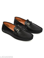Stylish Men's Black Loafers