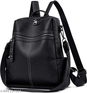 Muchova Backpack For Girls Premium Quality Bag Stylish Daily Use Backpack Classic Design Shoulder Strap Backpack(Casual Backpack For Girl Vegan Leather Bag Medium Size Bag)
