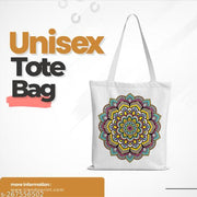 TrendoPrint Women & Girls Extra Spacious Cotton Multicolor Tote Bag-NDB47