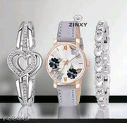 Stylish And Trandy Leather Strap Analog Watch for Women