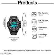 Men Sport Watch Multifunction Military Sports Watch digital watch