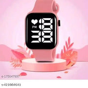 Classy Black LED Digital Watch for Teenagers boy's and girl's With Attractive look's (Age 5 to 15 years)