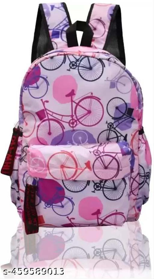 Fanex Stylish Latest Printed Medium Size Fashion Backpack for Girls