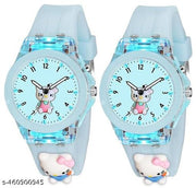 3D Cartoon Charecter Multi Colour Light Children Kids Watch for Boys Girls Analog Watch Boys Best Gift Baby Boys Girl Digital Watch for Kids Watch for 3+ to 11 Year Old boy Girl