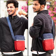 attractive blue red stylish sling bag  crosbody bags Men and Women small  messenger shoulder said bag