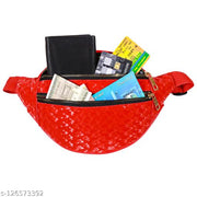 AT FASHION Stylish Waist Bag Golden Chain (ALW)