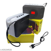 Wireless Portable Bluetooth Speaker Stereo Sound with RGB lights & Up to 6H Playtime with Multi Modes with fast charging.