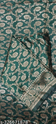 Banarasi Patola Silk Saree For Womens With Blouse Piece