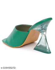 SGR Seldon Stylish Block Heel Slippers
