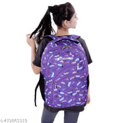 ISB Printed Backpack for school collage office Traveling Outdoor  Waterproof Polyester Material High Quality Bag Men Women Boys and Girls