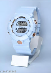 New Generation Digital Multi Function Kids Sports Watch for Boys & Girls Kid's Sports Watches Digital Watch - For Boys & Girls Trendy Fashion Watch Casual Wrist Watch Round Day and Date Display with Alarm and Dual Time Unisex Watch