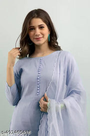 Kurta With Dupatta And Bottomwear