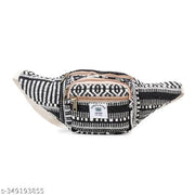 Shristi Handicraft Hemp Fanny Pack for Both Men and Women Waist Belt Bag Handmade Pack from Pure Hemp