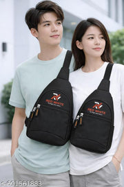 Sling Chest Bag for Men & Women | Unisex Crossbody Shoulder Bag | Mobile Wallet Cash Bag