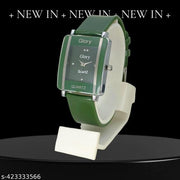 New Classy trending white gold analog watch for girls and women