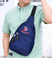 Men Sling Bag | Chest Bag for Men | Crossbody Shoulder Bag for Travel & Daily Use (BLUE)