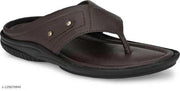 MOSHTO MENS BLACK BROWN SANDAL SLIPPER FOR MEN