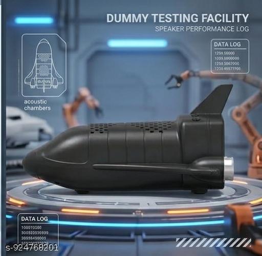 Rocket Bluetooth Speaker – Deep Bass & Portable Design