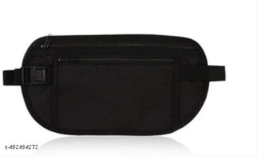 Secure Travel Money Belt, Anti-Theft Passport Holder Travel Wallet for Men Women, Hidden Under Clothes Belt Wallet, Security Travel Pouch, Waterproof Waist Bumbag for Money(Multi Color)