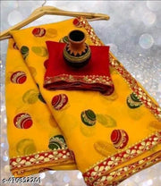 Bandhani saree, Bandhej saree, Top selling saree, Saree with blouse, pure georgette saree, soft georgette saree,   party wear saree, desiger saree, banarsi saree, celebrity saree, festive saree, bollywood saree