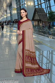 Georgette Printed Casual Wear Saree