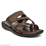 OMA mens casual stylish latest leather SLIPPER SANDAL for men