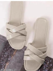 Fancy Foot Wear Women Girls  Sleeper Stylish Look Sober Peturn