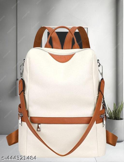 Bohobuzz Backpack Purse for Women Convertible Travel Vintage PU Leather Bag(Backpack,bag,backpack for women women bag fashion,stylish)