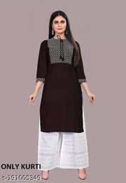 rayon kurtis for women