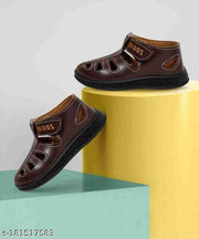 Stylish Sandal for boys and girls stylish and comfortable for daily wear // Kids brown shoes // Kids sandal