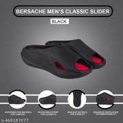 Bersache  Lightweight Stylish SLIDERS With High Quality Sole For Men (RED-6147
