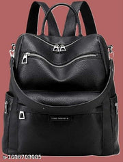 Leather Backpack for Women Elegants Backpack Purse Ladies Leather Shoulder Fitting Rakhi Gift for Sister, Mother Bhabhi