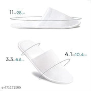 Disposable Flip Flop sleepers Cotton Hotel, Salons, Spa Slippers for Women and Men (Pack of 25)