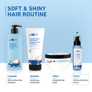 Plum Goodness Coconut & Squalane Hair Serum For Soft & Shiny Hair