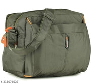 Green Men & Women Messenger Bag