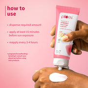 Plum Goodness Squalane & Vitamin E Dewy-Bright Sunscreen SPF 50 PA+++ | 50 g