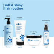Plum Goodness Coconut & Peptides Soft Hair Duo| Shampoo, Conditioner