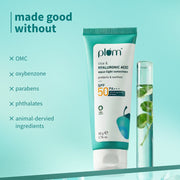 Plum Goodness Cica & Hyaluronic Acid Aqua-Light SPF 50 PA++++ | 50 g