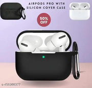 Airpod Pro with Case True Wireless Bluetooth Earphones with 3 Hours of Playtime & Compatible for all Smartphones (White)