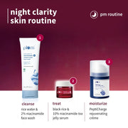 Plum Goodness Black Rice & 10% Niacinamide-TXA Night Clarity Jelly Serum