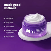 Plum Goodness CeraSense Barrier Repair Face Moisturizer with ceramides & peptides for dry, sensitive skin | 50 g