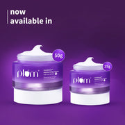 Plum Goodness CeraSense Barrier Repair Face Moisturizer with ceramides & peptides for dry, sensitive skin | 50 g
