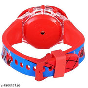 M I K Silicone 3D Kids Musical Cartoon Back Ground Disco Light Digital Kids Watch for Boys