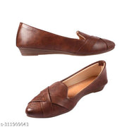 SANU FOOTWEAR Women Bellies, Comfortable and stylish Ballies , Partywear and casual flats for Women and Girls