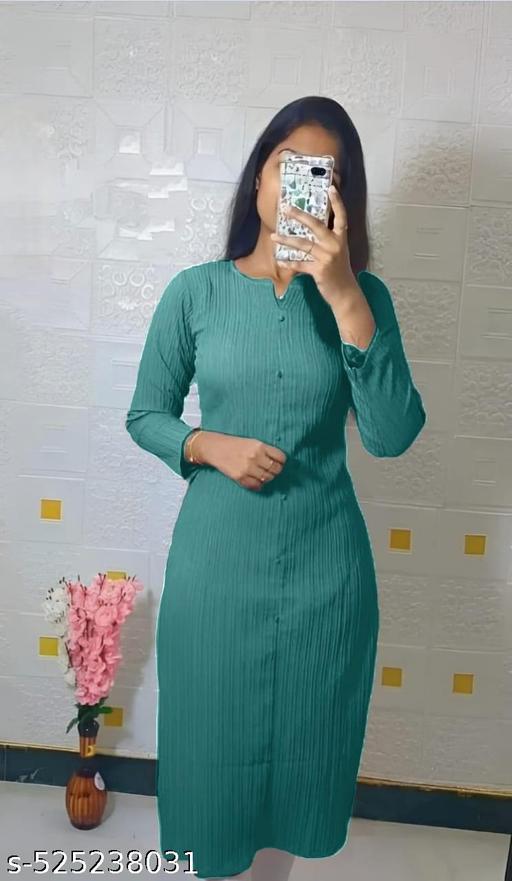 Trendy Fancy Sensational Kurti for Girls & Women - Stylish & Comfortable Ethnic -Every day Ethnic Wear-Comfortable And Style