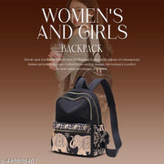 New Elegant Elephant Edition Backpack for Women/Girls- College Travel Casual Use