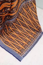COTTON LILAN DIGITAL PRINT SAREE