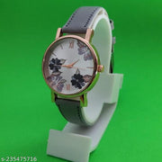 Special Valentine Stylish And Trandy Leather Strap Analog Watch for Women