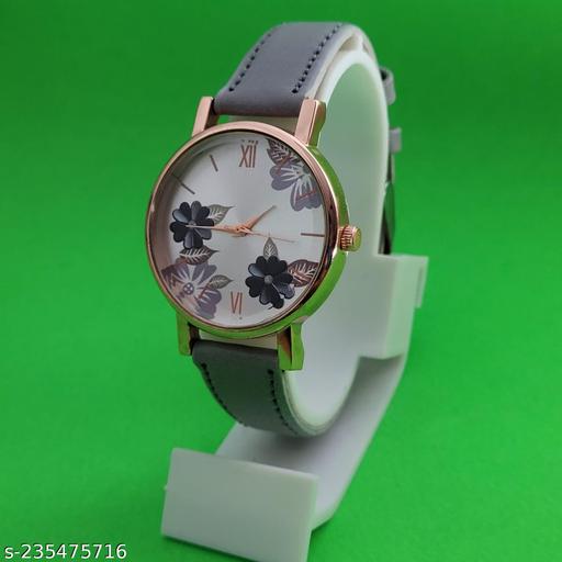 Special Valentine Stylish And Trandy Leather Strap Analog Watch for Women