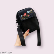 Mobile Sling Bag for Women & Men, Small Sling Bag for Women, Phone Bag with Adjustable Cotton Strap